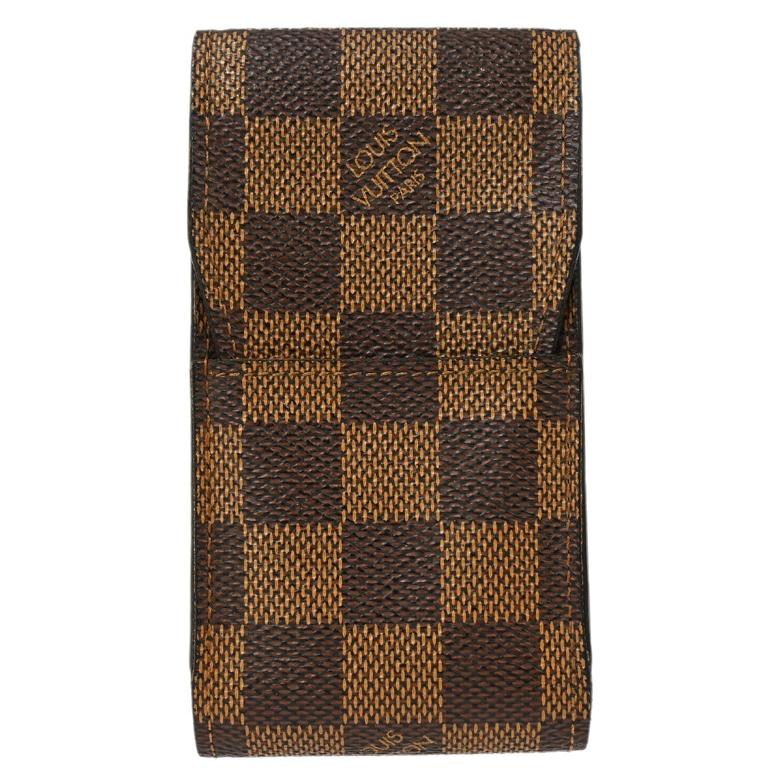 Louis Vuitton Damier Etui Cigarette Case N63024 Brown Canvas (1 of 7)