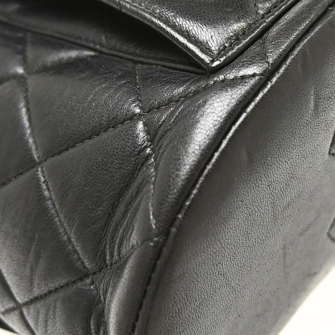 Chanel Duma Drawstring Black Leather Backpack - 6