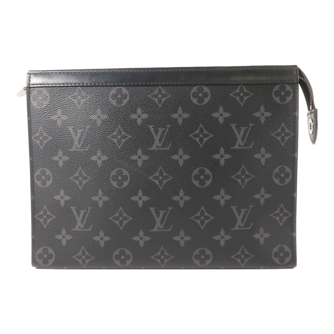 Louis Vuitton M61692 Pochette Voyage MM Monogram Eclipse Clutch (1 of 15)