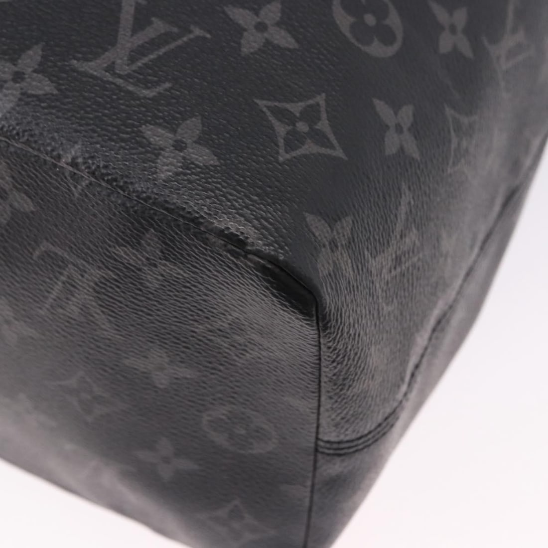 Louis Vuitton Cabas Light Drawstring Monogram Eclipse Canvas Bag - 12
