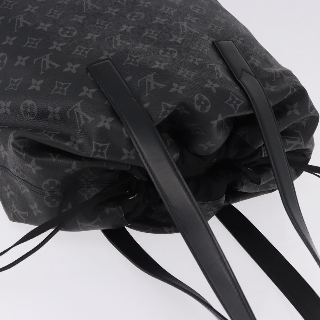 Louis Vuitton Cabas Light Drawstring Monogram Eclipse Canvas Bag - 17