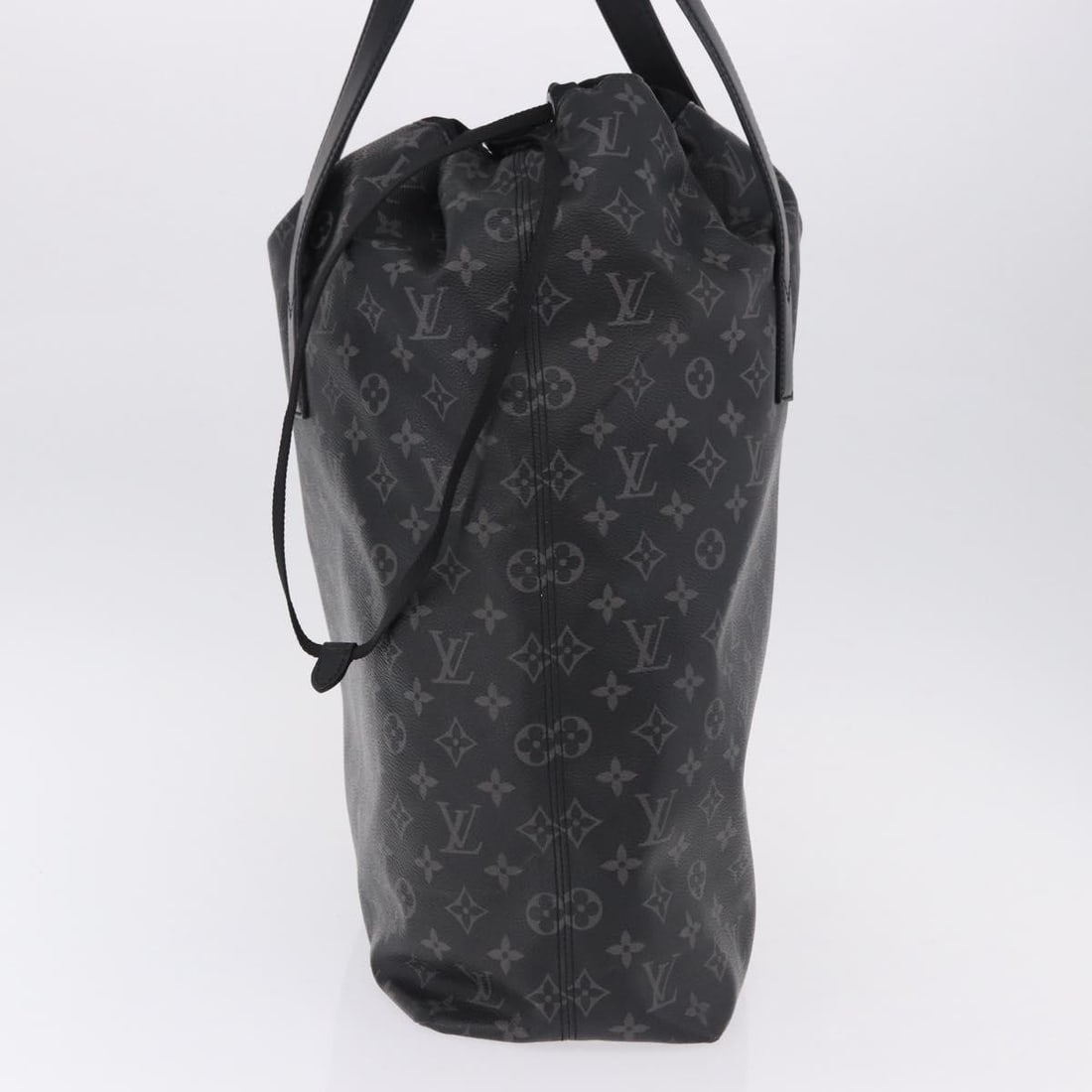 Louis Vuitton Cabas Light Drawstring Monogram Eclipse Canvas Bag - 3