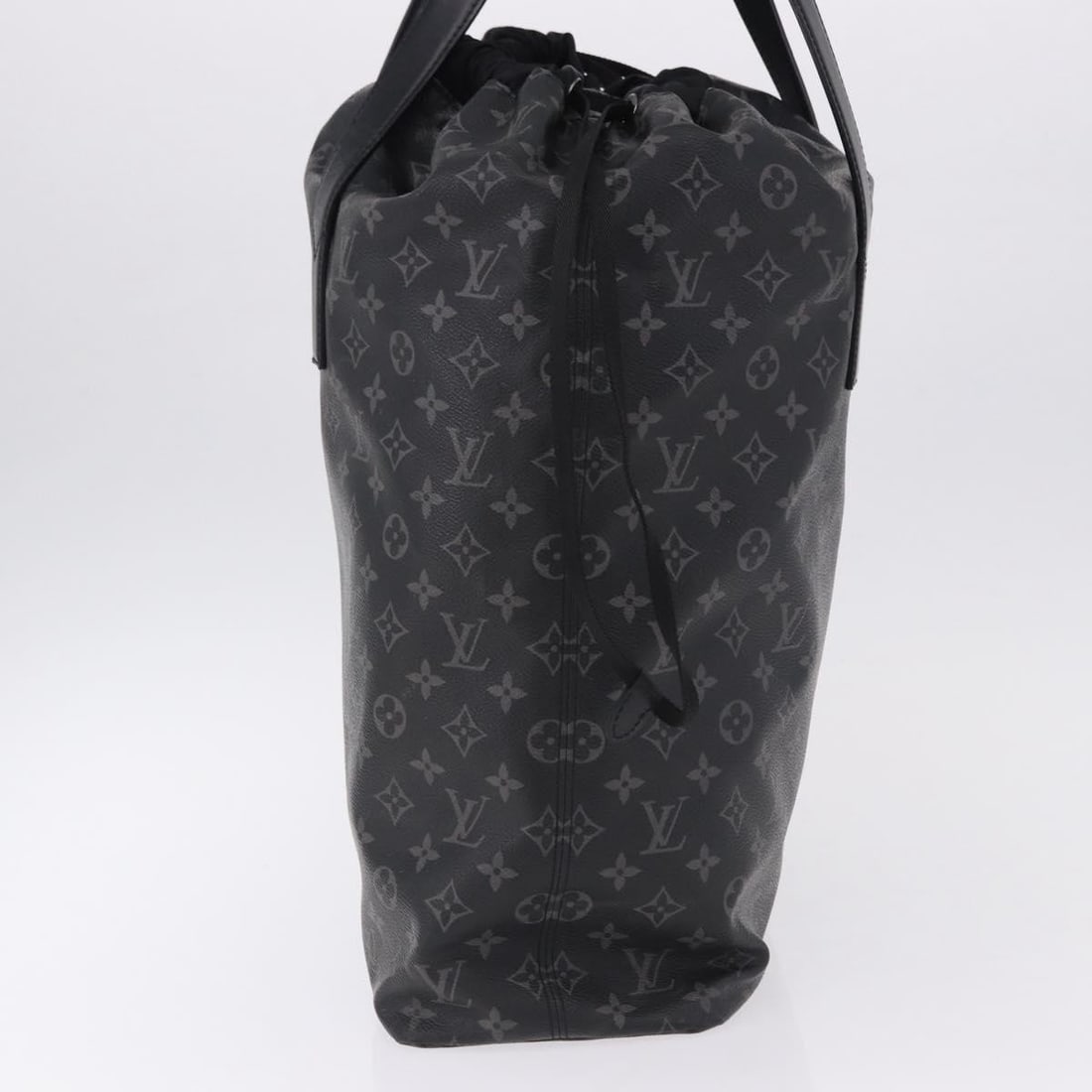 Louis Vuitton Cabas Light Drawstring Monogram Eclipse Canvas Bag - 4