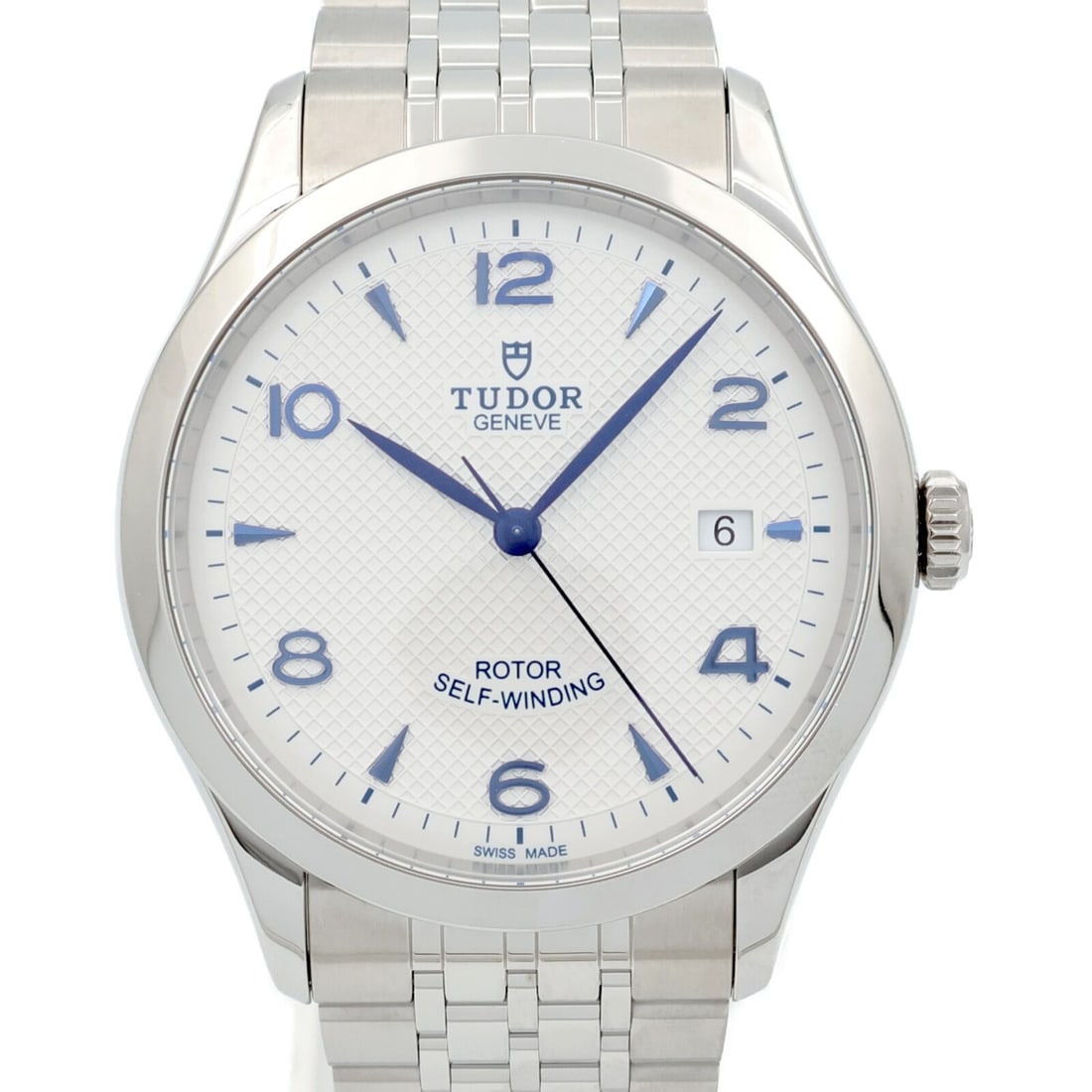 TUDOR 1926 Ref 91550 mens automatic stainless steel wristwatch: TUDOR 1926 Ref 91550 mens automatic stainless steel wristwatch TUDOR 1926 reference 91550 automatic wristwatch with a white dial and stainless steel case and bracelet. This men's watch features automa