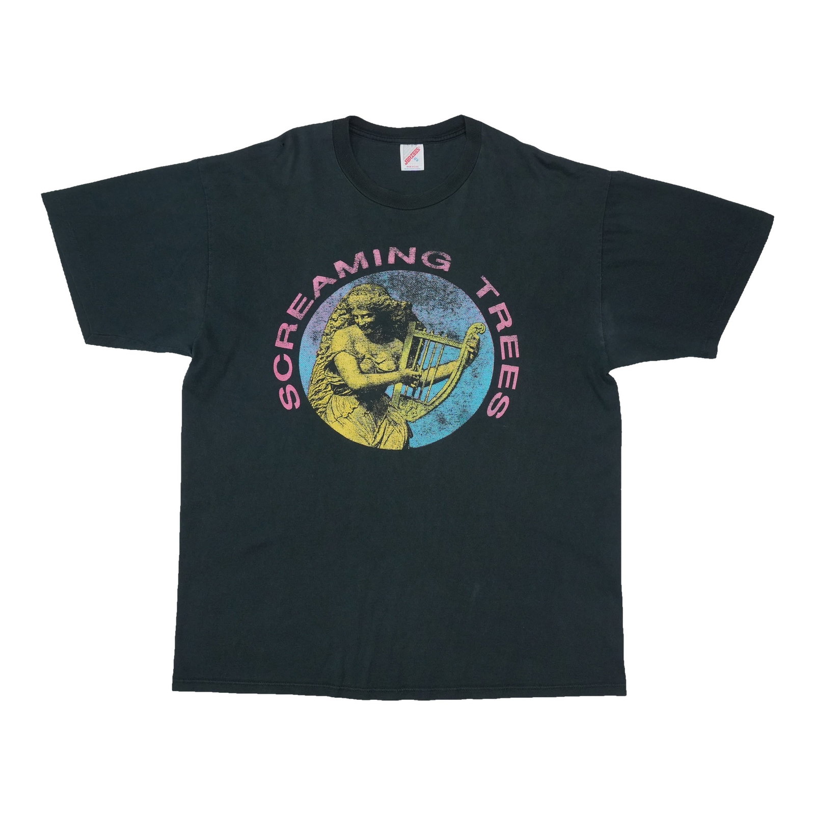 Vintage 1990s Screaming Trees Black Cotton T Shirt XL (1 of 5)