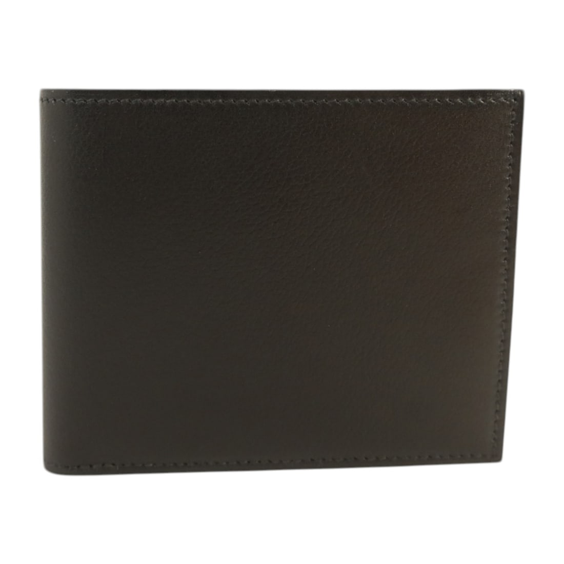 Hermes Citizen Twill bi-fold wallet in black Evergrain calfskin: Hermes Citizen Twill bi-fold wallet in black Evergrain calfskin Hermes Citizen Twill Compact Wallet Evergain Leather Noir is a men's bi-fold wallet made from Evergrain and calfskin (cowhide) in Noir b