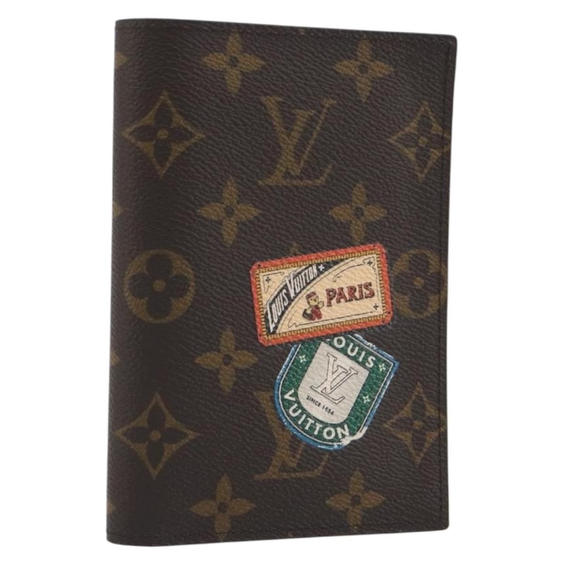 Louis Vuitton M64502 Monogram Canvas Passport Cover Case: Louis Vuitton M64502 Monogram Canvas Passport Cover Case Louis Vuitton passport case in Monogram canvas with a compact, slim profile. Made in France, this piece includes a dust bag and item box. Condi