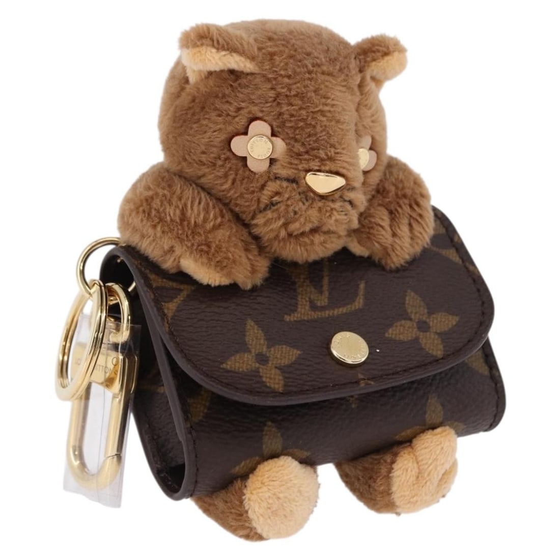 Louis Vuitton M01561 Monogram Canvas Charm for Women: Louis Vuitton M01561 Monogram Canvas Charm for Women Louis Vuitton Monogram LV Cute Charm in monogram canvas. This women's charm comes with a dust bag and is made in Italy. It is in pristine, excellen