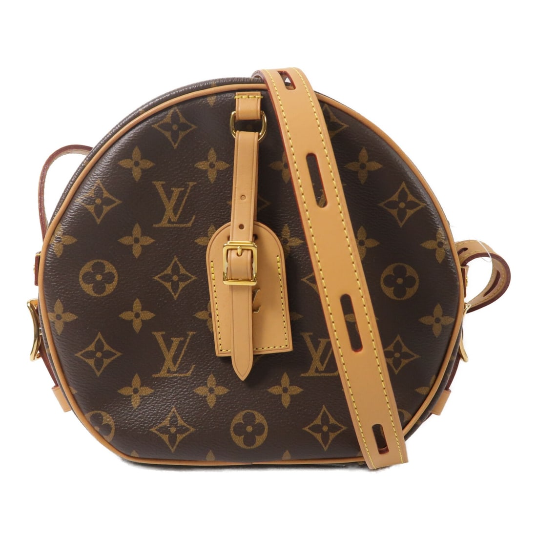 Louis Vuitton M45647 Boite Chapeau Souple Monogram Shoulder Bag: Louis Vuitton M45647 Boite Chapeau Souple Monogram Shoulder Bag Louis Vuitton Boite Chapeau Souple shoulder bag in brown Monogram PVC coated canvas. This women's bag features an adjustable shoulder st