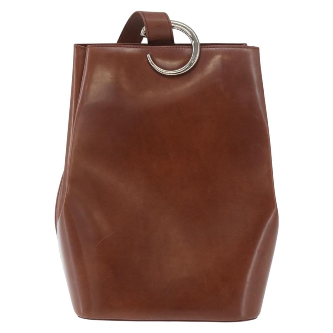 Cartier Panthere Shoulder Bag Brown Leather France: Cartier Panthere Shoulder Bag Brown Leather France Cartier Panthere Shoulder bag in brown leather with a structured silhouette and shoulder strap. Made in France, this piece remains in good overall co
