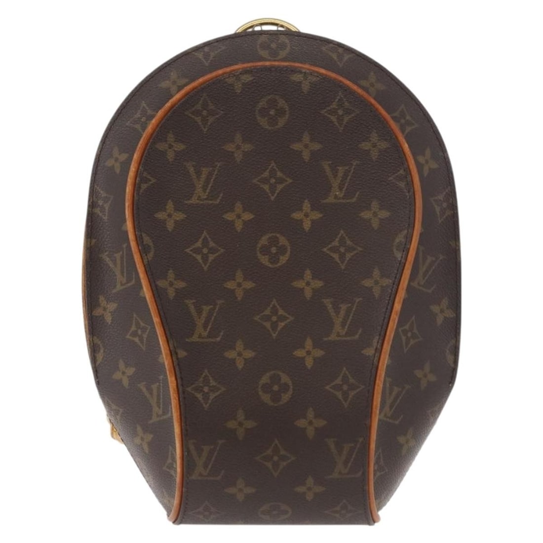 Louis Vuitton Ellipse women's brown canvas bag: Louis Vuitton Ellipse women's brown canvas bag This Louis Vuitton Ellipse Backpack is crafted from signature Monogram canvas in brown and is designed for women. The bag features a structured silhouett
