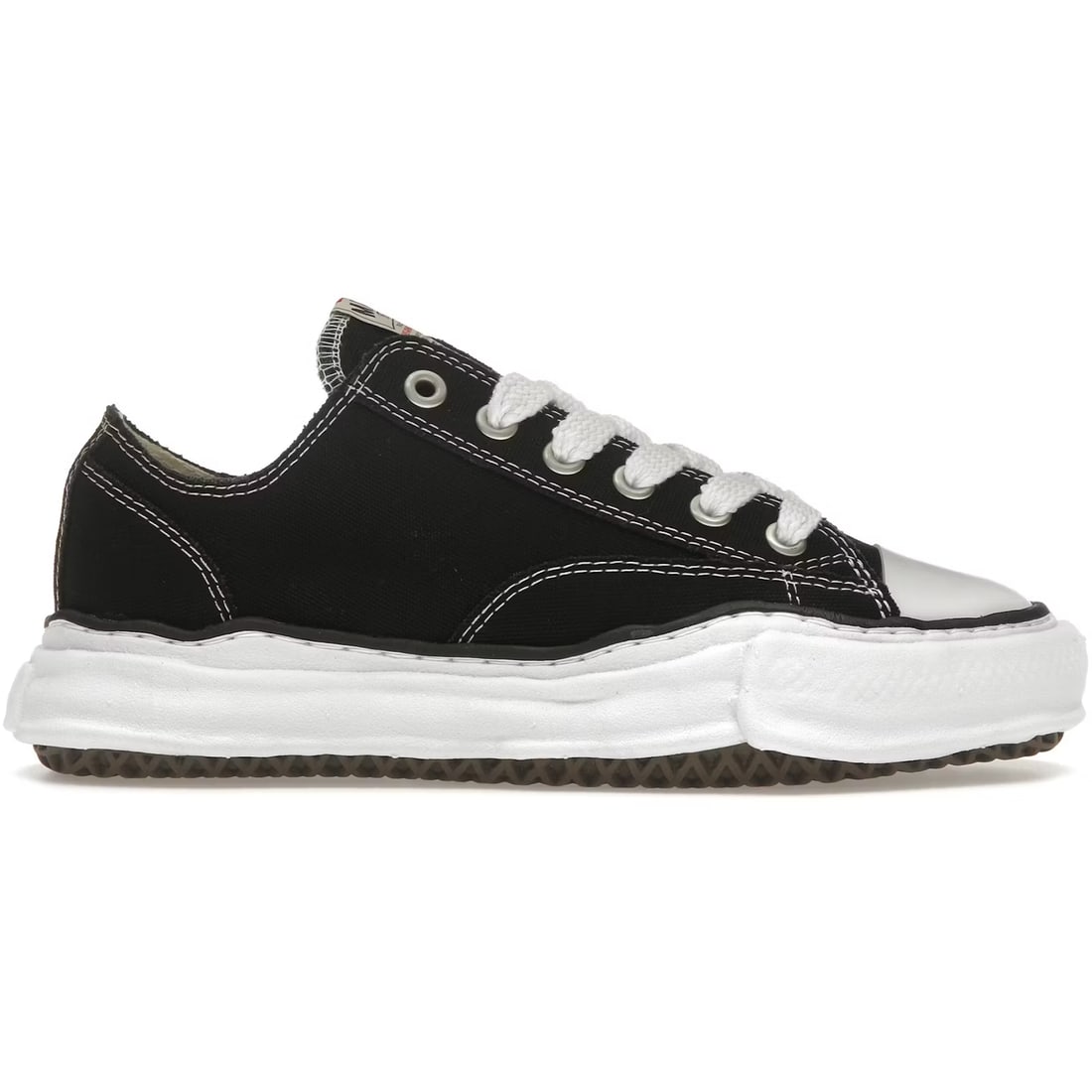 Black Canvas Low Top Sneakers Maison Mihara Yasuhiro Peterson OG Sole (1 of 1)