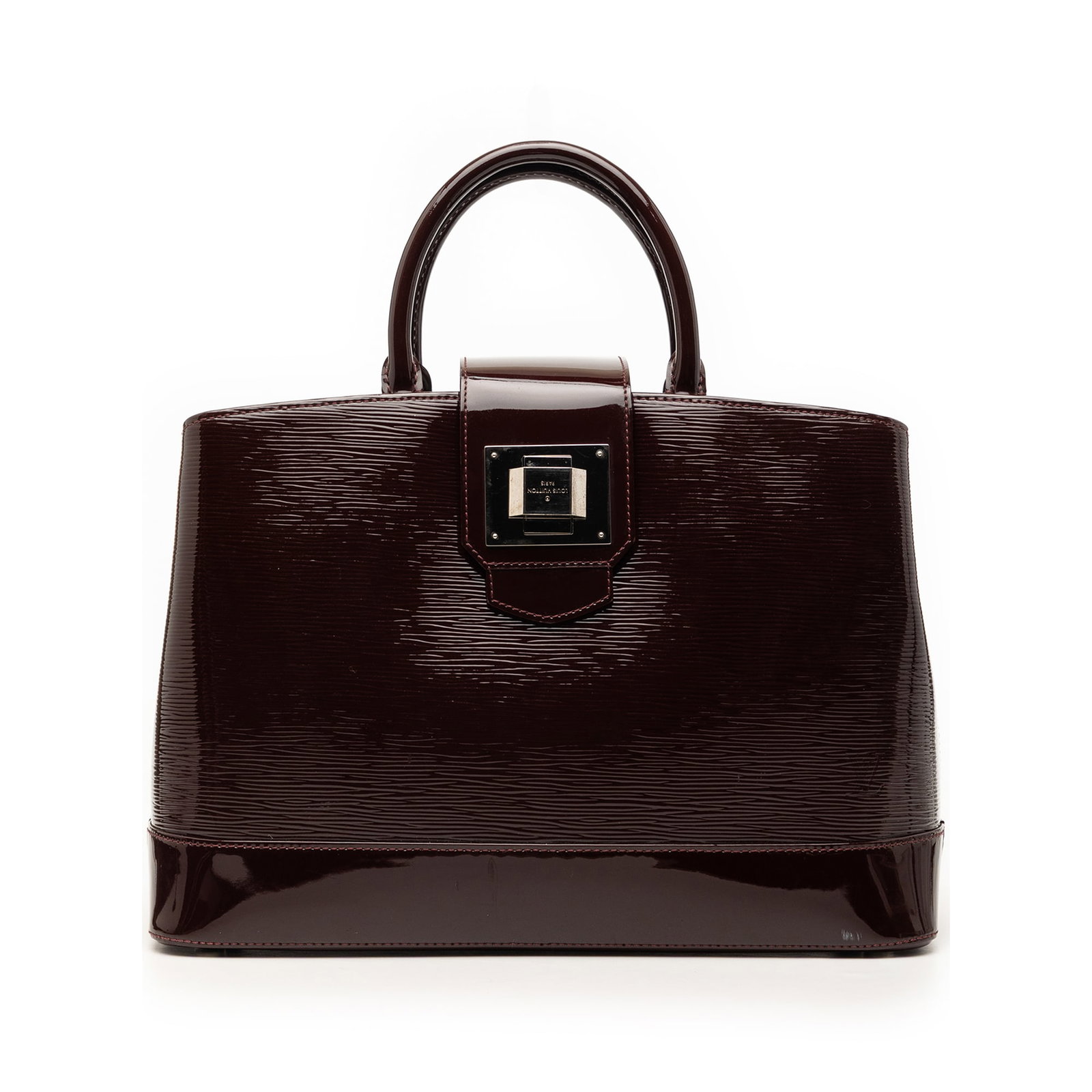 Louis Vuitton Mirabeau GM Electric Epi Purple Leather Handbag (1 of 7)