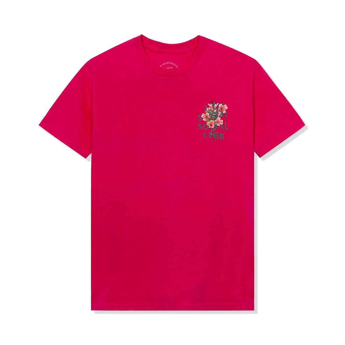 Anti Social Social Club Hokkaido Sangria T Shirt XL (1 of 2)