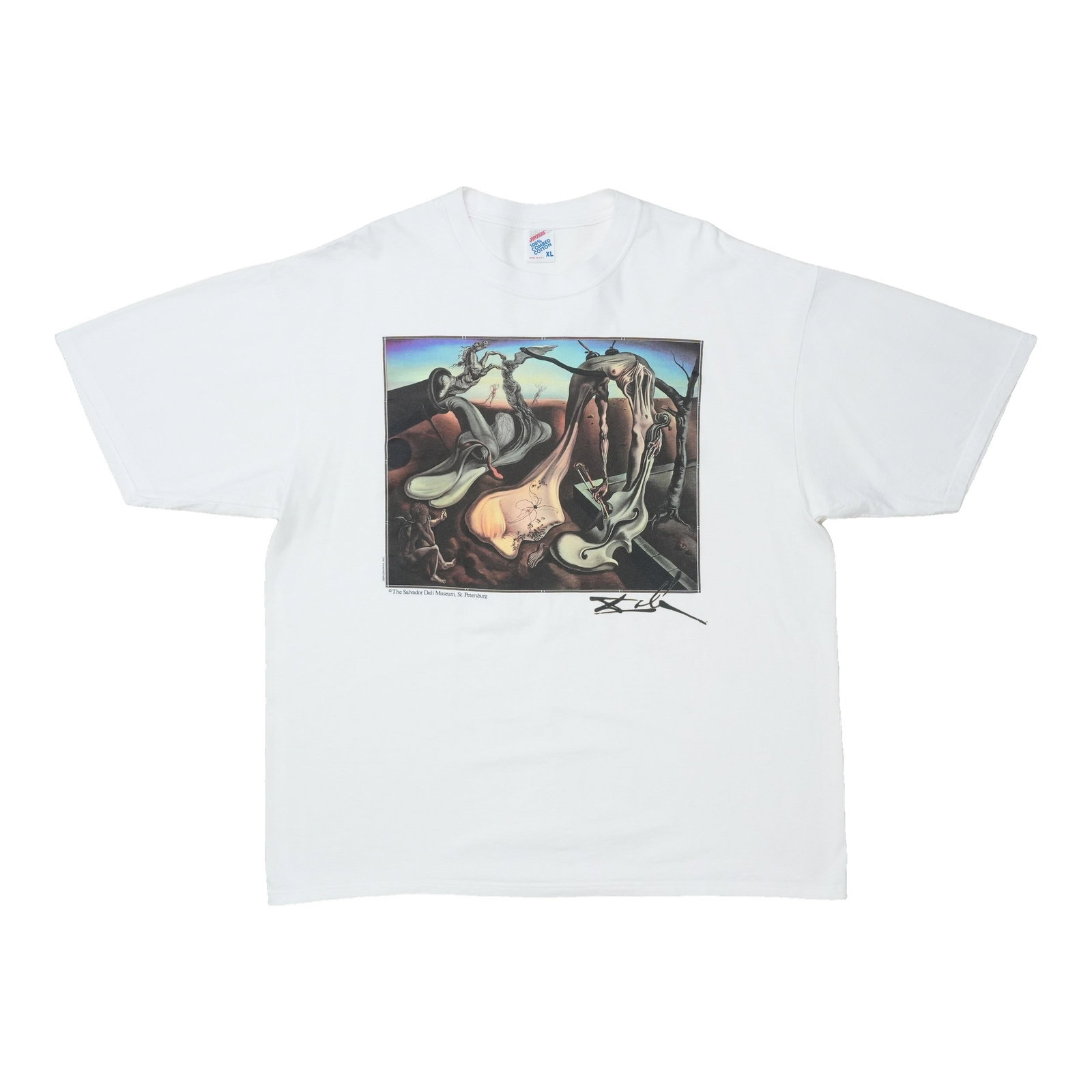 Vintage 1990s Salvador Dali Daddy Longlegs Cotton T Shirt (1 of 4)