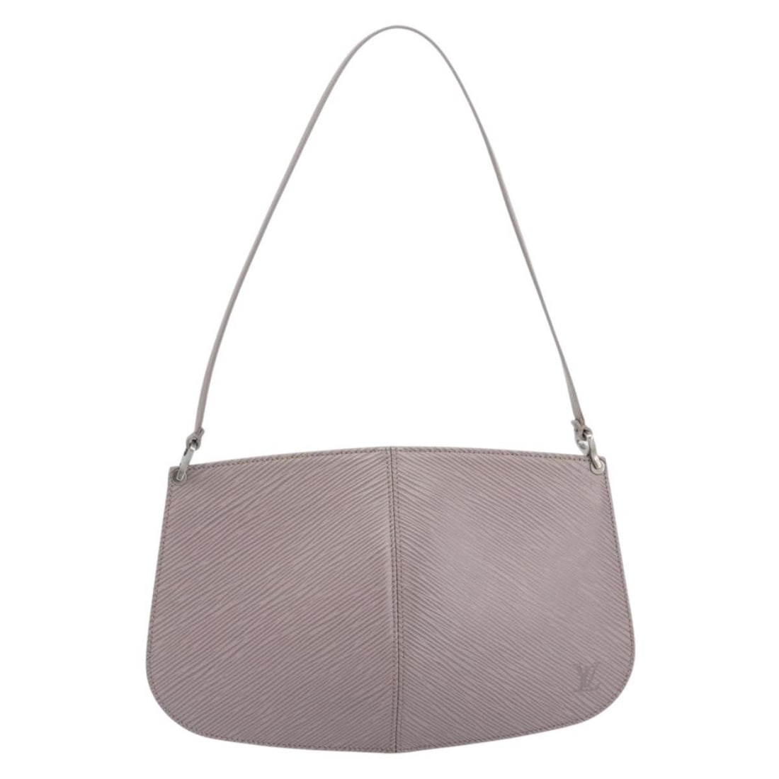 Louis Vuitton Demi Lune Pochette Purple Epi Leather Bag (1 of 18)