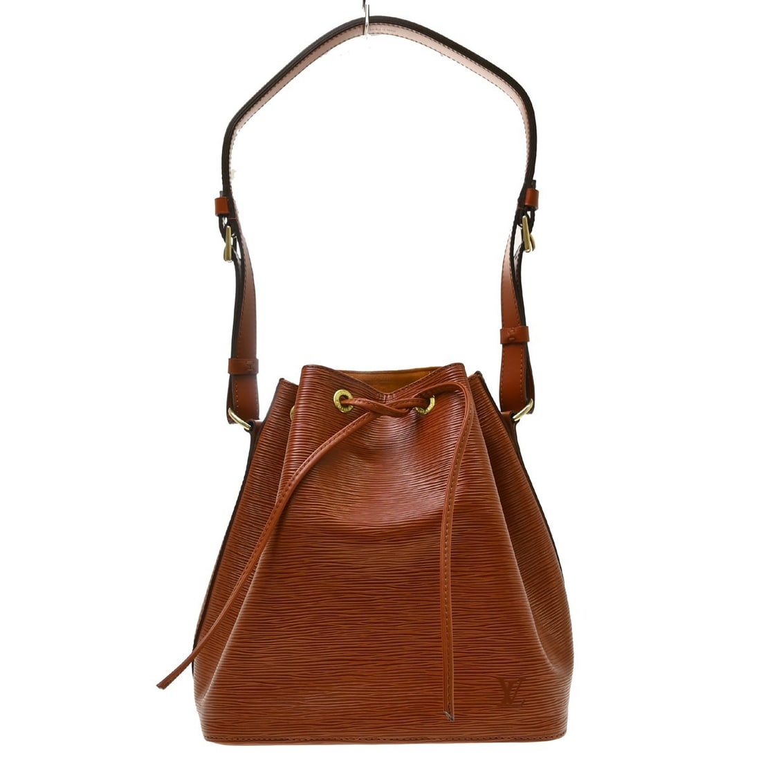 Louis Vuitton Petit Noe M44103 Epi Leather Shoulder Bag Kenya Brown: Louis Vuitton Petit Noe M44103 Epi Leather Shoulder Bag Kenya Brown Vintage Louis Vuitton Petit Noe shoulder bag in Kenya Brown Epi leather with leather trim and gold-tone hardware. This women's bag f