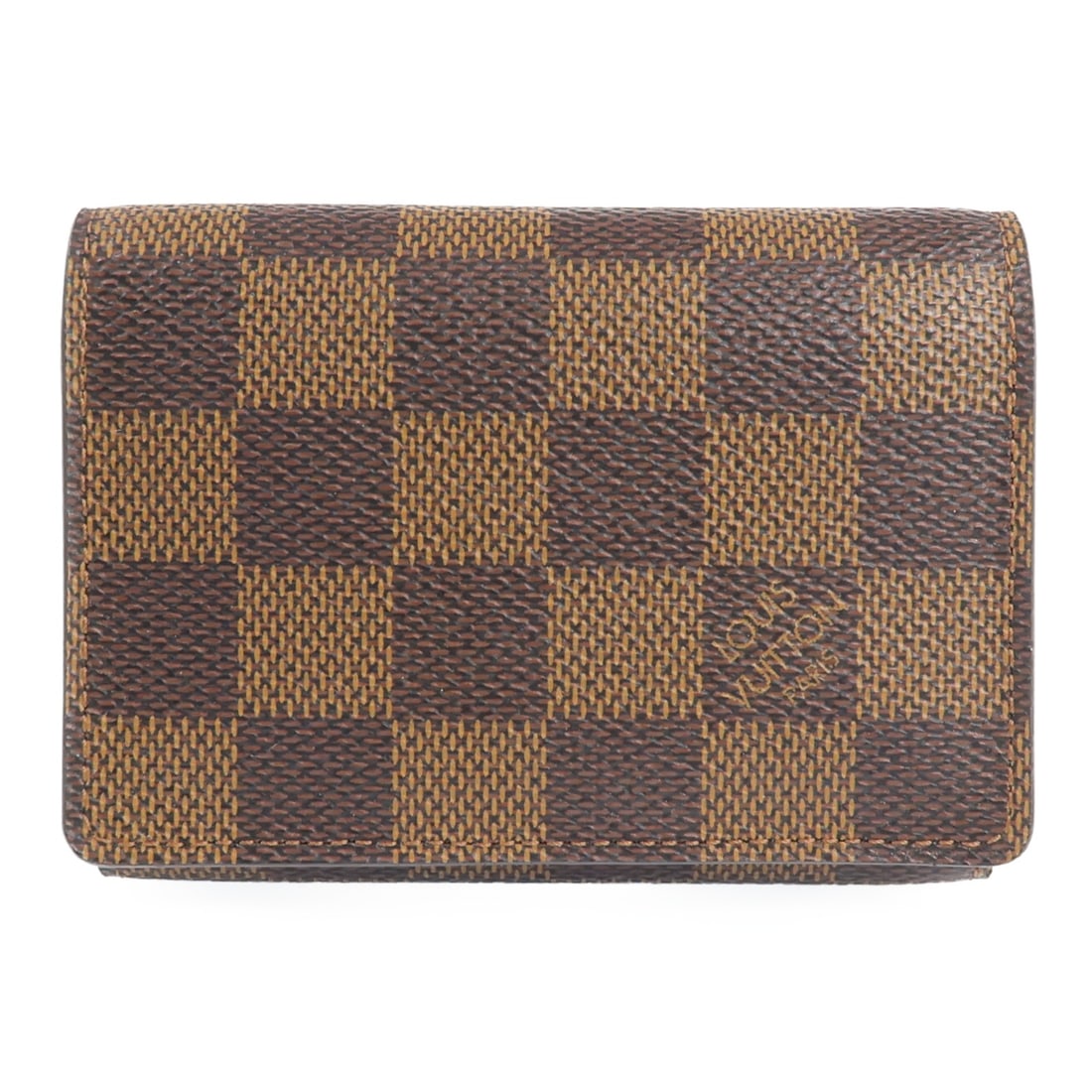 Louis Vuitton N62920 Damier Brown Card Case PVC Coated Canvas (1 of 14)
