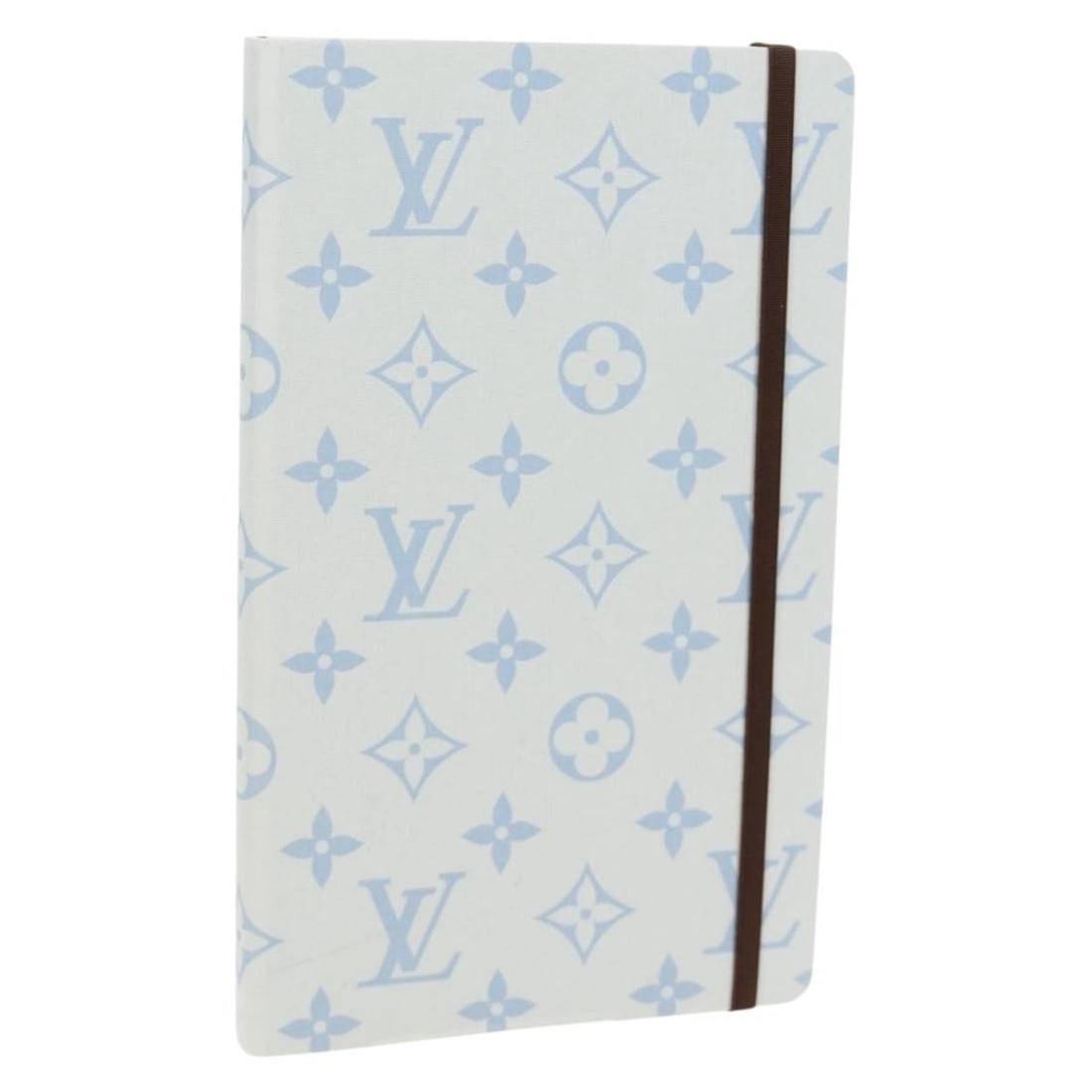 Louis Vuitton GI1119 Monogram Canvas Note Cover Light Blue: Louis Vuitton GI1119 Monogram Canvas Note Cover Light Blue A Louis Vuitton Monogram Notebook MM note cover in Monogram Canvas with a Monogram/Light Blue colorway. Made in Italy, it measures approximat