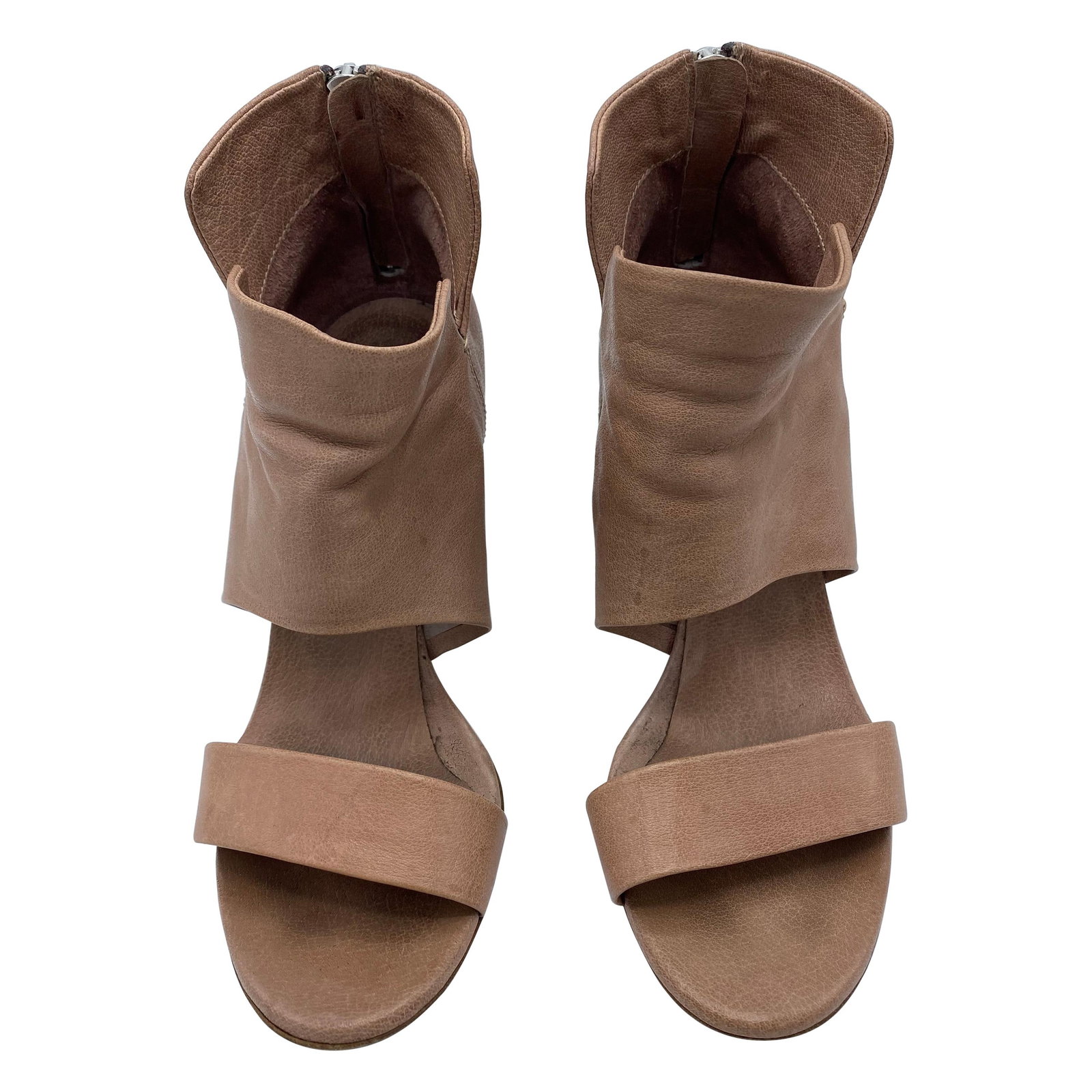 Officine Creative Leather Heeled Sandals in Beige EU 39 (1 of 9)