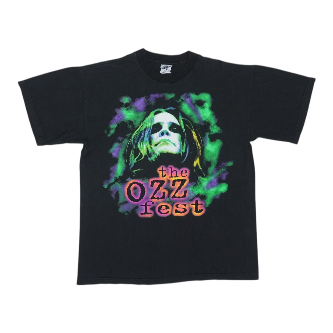 Black Cotton T Shirt Large Ozzy Osbourne Ozzfest 1997 (1 of 4)