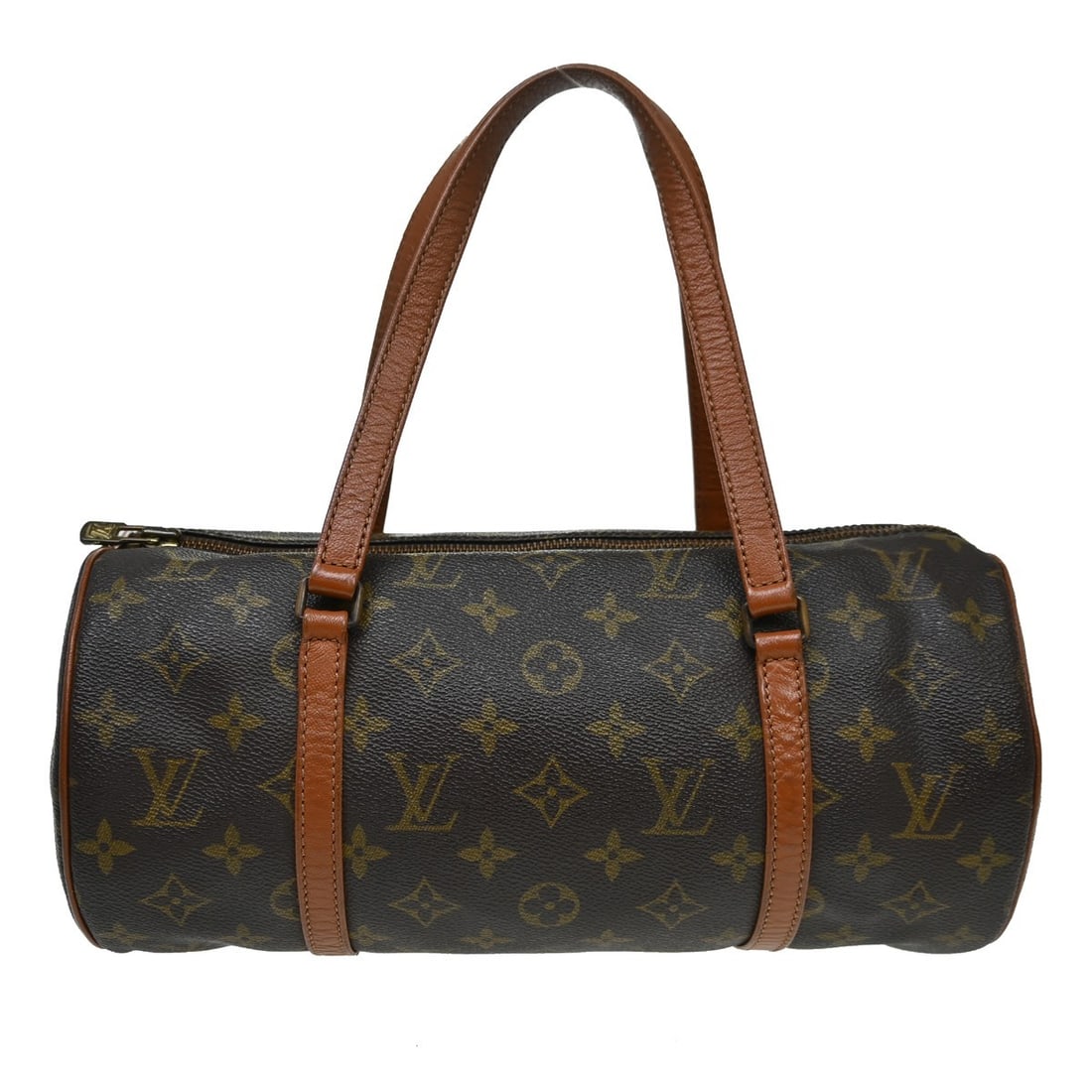 Louis Vuitton Papillon 30 Monogram Canvas Handbag M51365: Louis Vuitton Papillon 30 Monogram Canvas Handbag M51365 Vintage Louis Vuitton Papillon 30 handbag in brown Monogram canvas with leather double handles and a zip closure. This women's medium handbag s