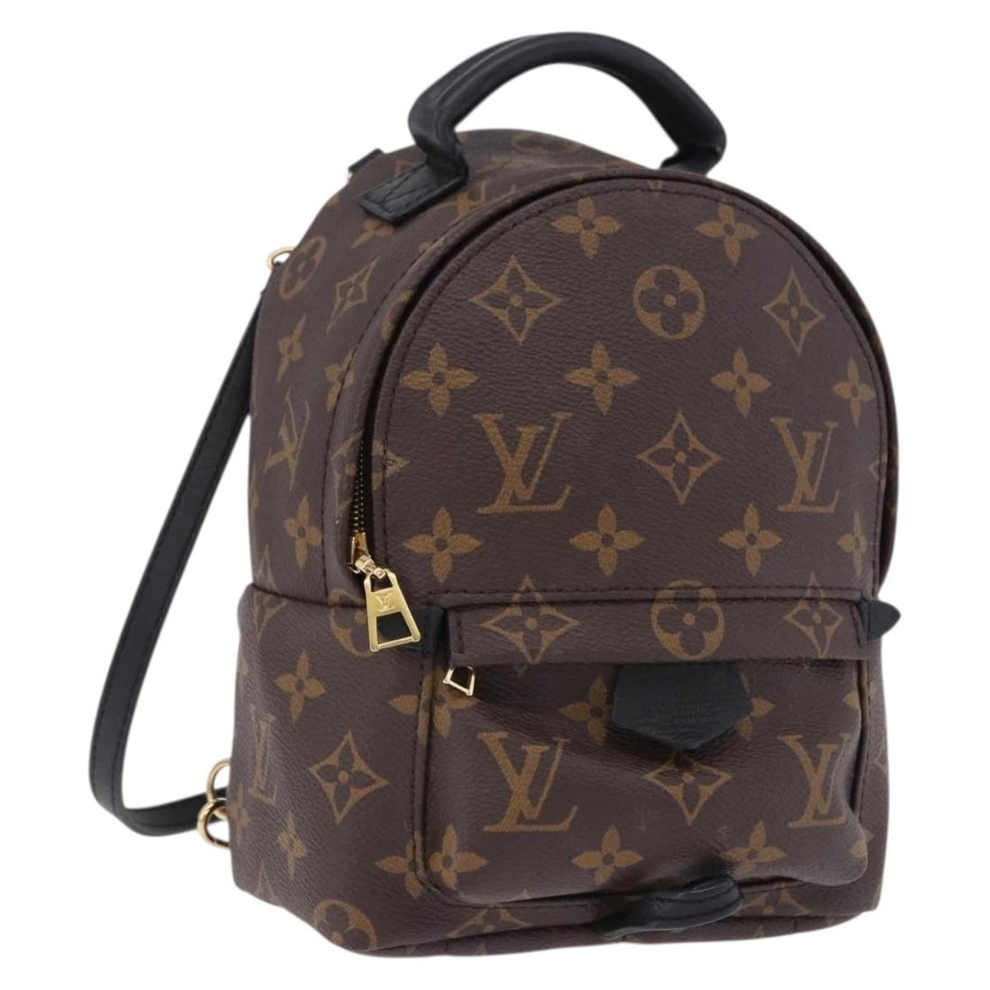 Louis Vuitton M44873 Palm Springs Mini Monogram Canvas Backpack: Louis Vuitton M44873 Palm Springs Mini Monogram Canvas Backpack Louis Vuitton Palm Springs Mini backpack in Monogram canvas. This women's backpack is made in France and includes a dust bag. Condition 