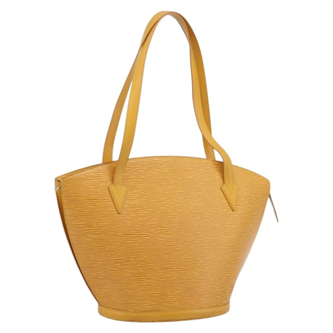 Louis Vuitton M52269 Saint Jacques Yellow Epi Leather Shoulder Bag: Louis Vuitton M52269 Saint Jacques Yellow Epi Leather Shoulder Bag Louis Vuitton Saint Jacques shopping shoulder bag in yellow Epi leather. This women's bag shows reasonable wear and tear consistent w