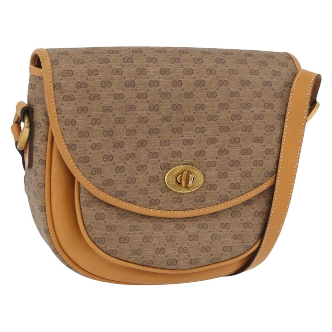 Gucci Micro GG Supreme Beige PVC Shoulder Bag 001 084 0259: Gucci Micro GG Supreme Beige PVC Shoulder Bag 001 084 0259 This GUCCI Micro GG Supreme shoulder bag features a beige and gold color scheme crafted from PVC leather and micro GG canvas. Designed for wo