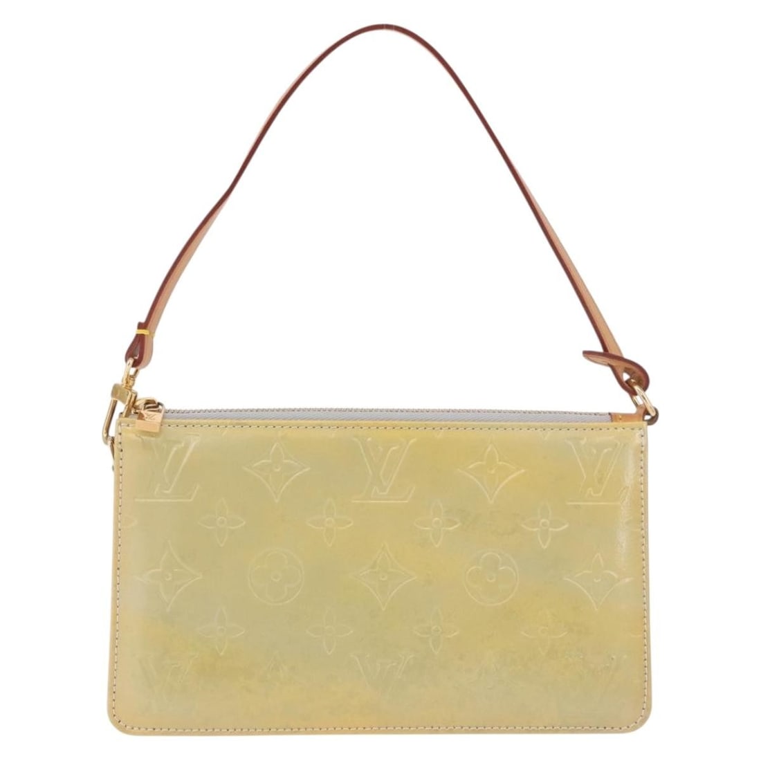Louis Vuitton Lexington Pochette Gray Patent Leather Handbag (1 of 18)