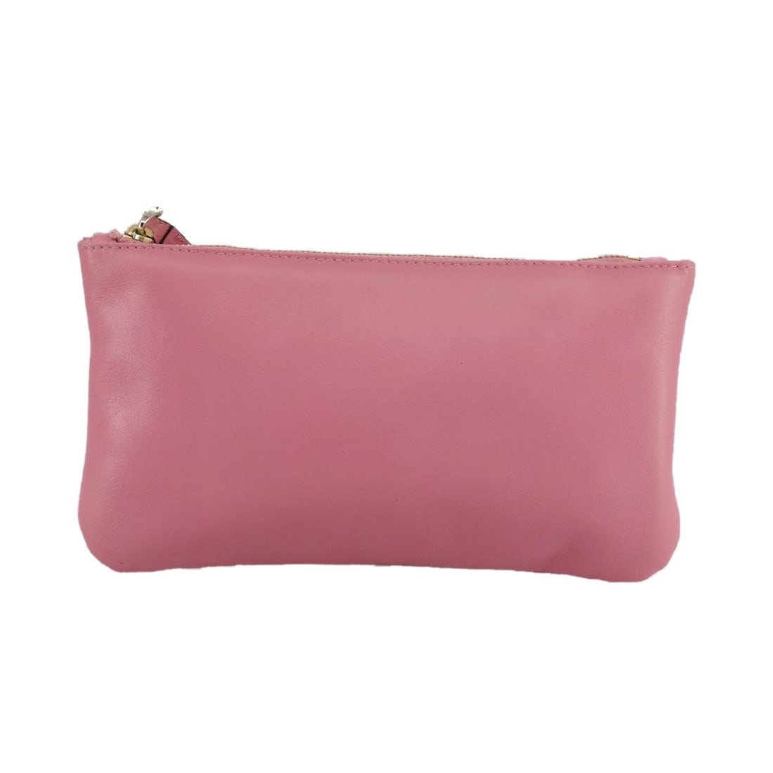 Valentino Garavani Pochette Pink Leather Clutch Bag: Valentino Garavani Pochette Pink Leather Clutch Bag Valentino Garavani pochette crafted in pink leather. This vintage piece is presented in good condition with honest wear consistent with age and use,