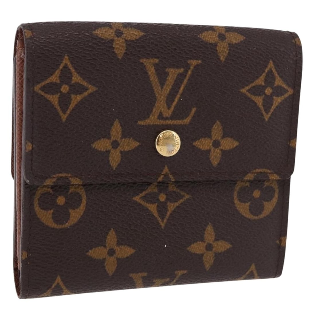 Louis Vuitton M61652 Monogram Canvas Wallet Porte Monnaie Cartes Credit (1 of 17)