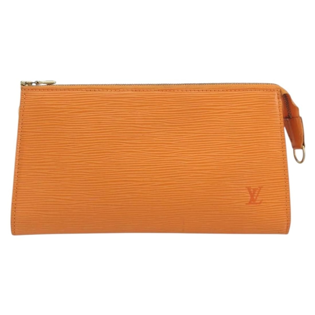 Louis Vuitton Pochette Accessoires orange Epi leather pouch (1 of 17)