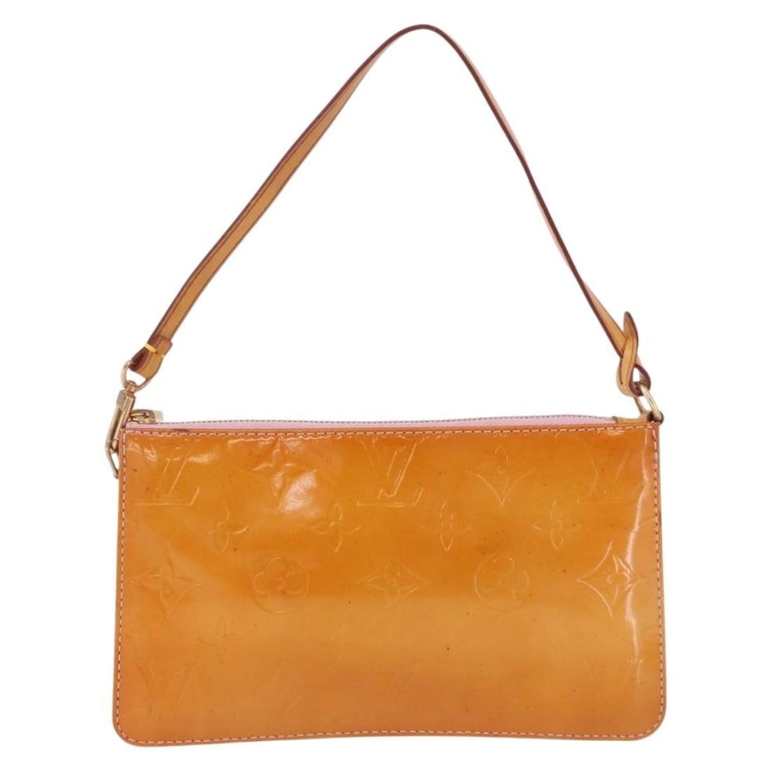 Louis Vuitton Lexington Pochette Pink Patent Leather Clutch: Louis Vuitton Lexington Pochette Pink Patent Leather Clutch Louis Vuitton Lexington Pochette in pink patent leather, made in France. This female pochette measures 20 cm x 11 cm x 4 cm and is offered i