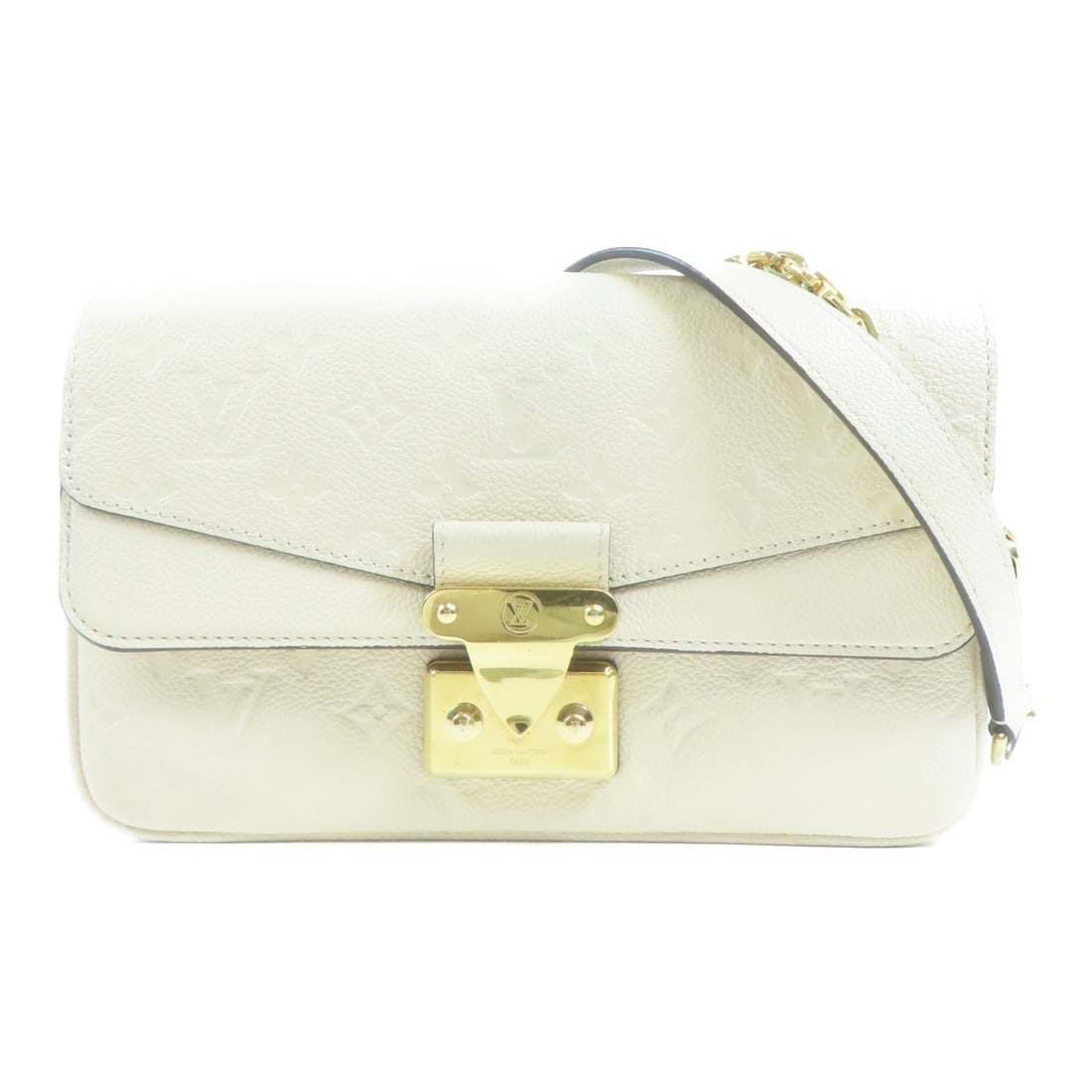 Louis Vuitton Marceau M46201 White Monogram Empreinte Shoulder Bag (1 of 11)