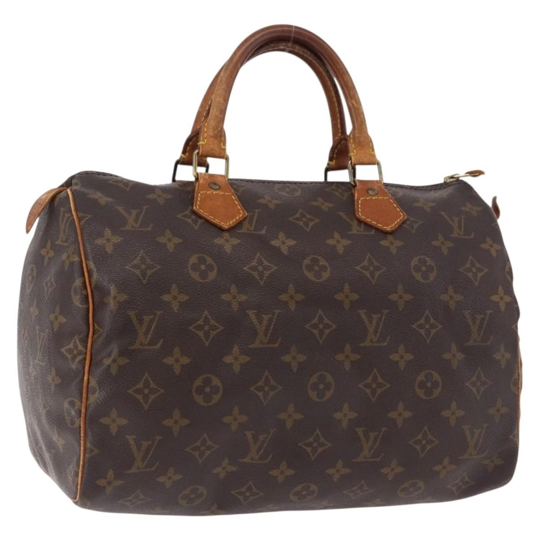 Louis Vuitton M41526 Speedy 30 Monogram Canvas Handbag France: Louis Vuitton M41526 Speedy 30 Monogram Canvas Handbag France Louis Vuitton Monogram Speedy 30 hand bag in Monogram Canvas, made in France. This women's bag measures approximately 30 cm W x 21 cm H x 