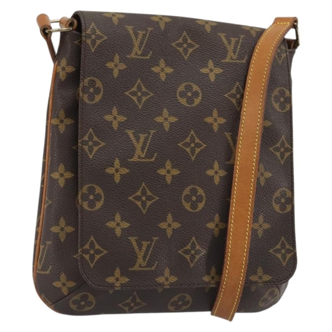 Louis Vuitton M51258 Musette Salsa Monogram Canvas Shoulder Bag: Louis Vuitton M51258 Musette Salsa Monogram Canvas Shoulder Bag Louis Vuitton Musette Salsa shoulder bag in Monogram canvas. This women's bag is made in France and features an adjustable shoulder stra