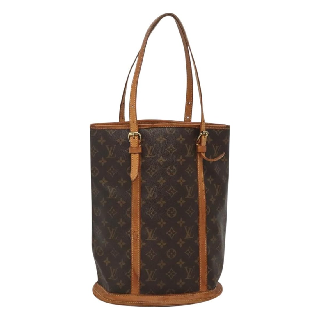 Louis Vuitton M42236 Bucket GM Monogram Canvas Shoulder Bag: Louis Vuitton M42236 Bucket GM Monogram Canvas Shoulder Bag Louis Vuitton Monogram Bucket GM shoulder bag in monogram canvas. This women's bag was made in France and includes only the bag shown; item 