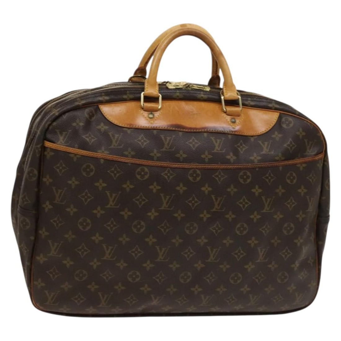 Louis Vuitton Alize 24H Monogram Canvas Boston Bag M41399: Louis Vuitton Alize 24H Monogram Canvas Boston Bag M41399 This Louis Vuitton Monogram Alize 24H Earl Boston Bag, model M41399, is crafted from the brand's signature monogram canvas. Made in France, th