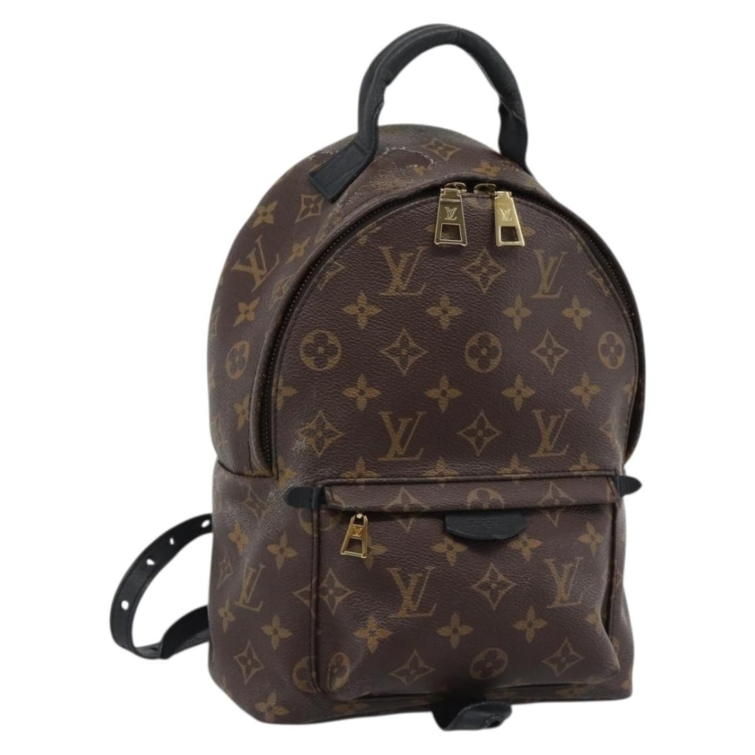 Louis Vuitton M43116 Palm Springs PM Monogram Canvas Backpack: Louis Vuitton M43116 Palm Springs PM Monogram Canvas Backpack Louis Vuitton Palm Springs PM backpack in Monogram canvas, made in France. This women's backpack is offered without the original box or du