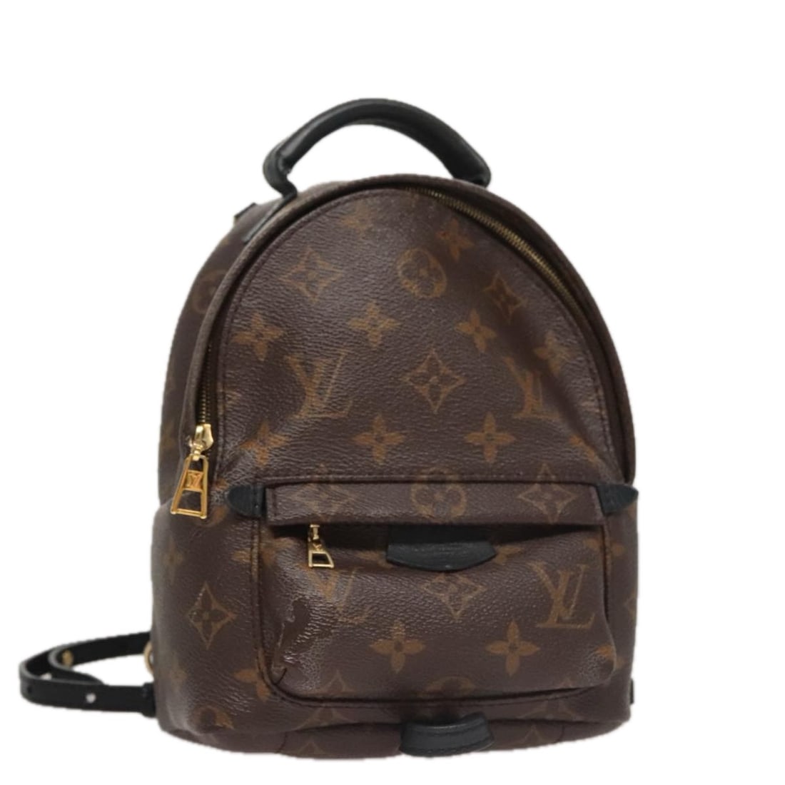 Louis Vuitton M44873 Palm Springs Mini Monogram Canvas Backpack: Louis Vuitton M44873 Palm Springs Mini Monogram Canvas Backpack Louis Vuitton Palm Springs Mini backpack in Monogram canvas. This women's backpack is made in France and includes a shoulder strap. Cond