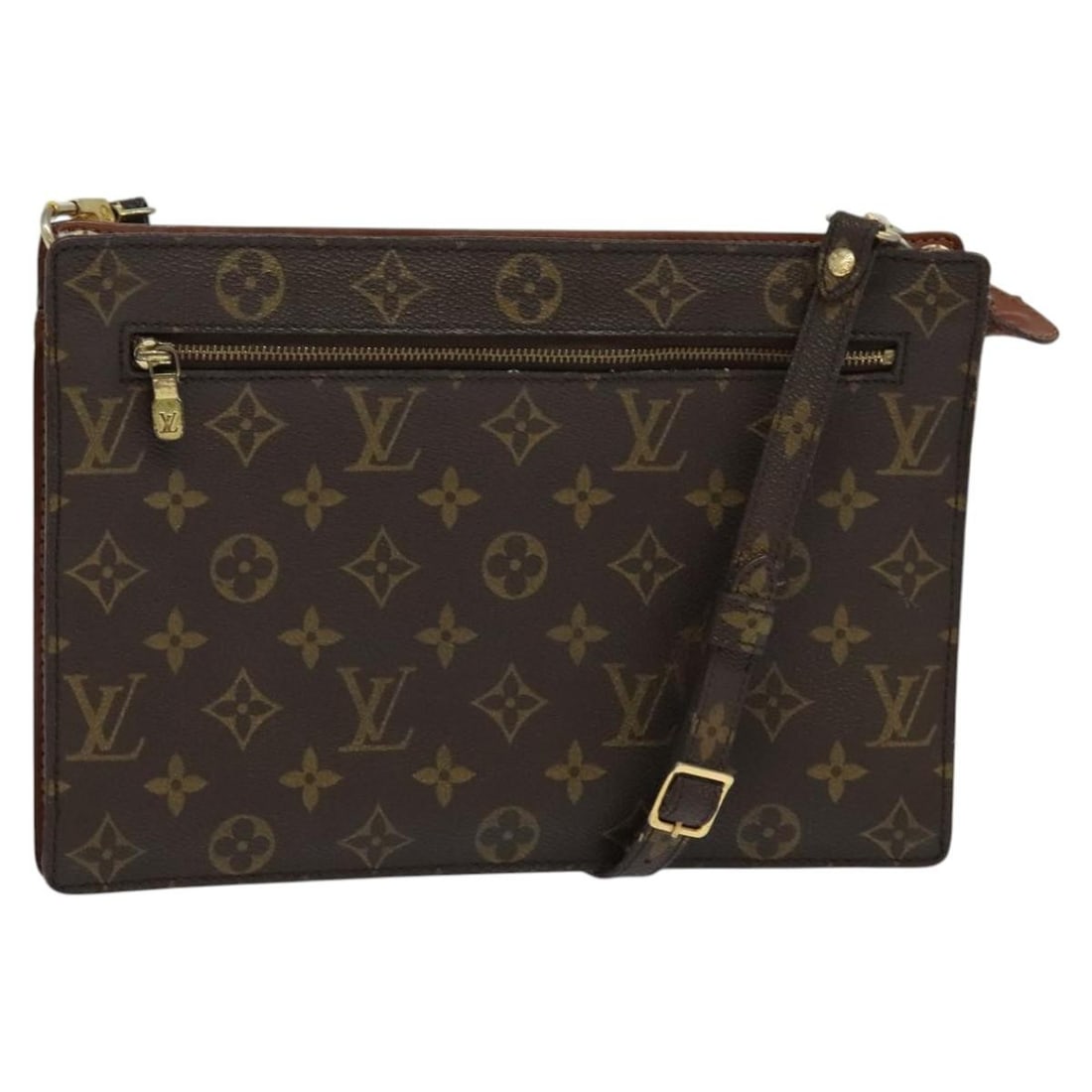 Monogram Canvas Angian Shoulder Bag by Louis Vuitton with Strap M51205: Monogram Canvas Angian Shoulder Bag by Louis Vuitton with Strap M51205 This is a Louis Vuitton Monogram Angian shoulder bag crafted from signature monogram canvas. Designed for women, this shoulder ba