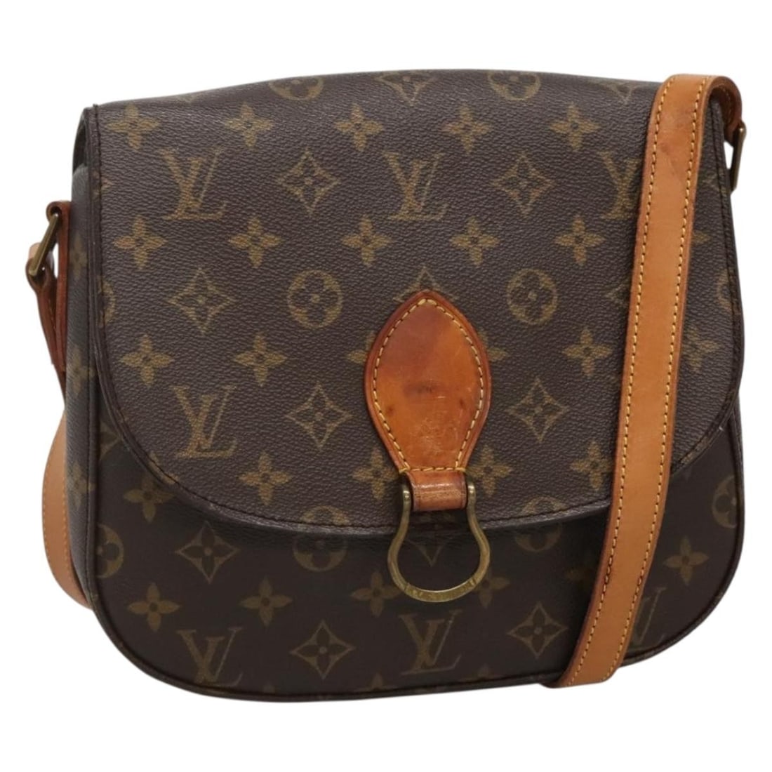 Louis Vuitton M51242 Saint Cloud GM Monogram Canvas Shoulder Bag: Louis Vuitton M51242 Saint Cloud GM Monogram Canvas Shoulder Bag Louis Vuitton Saint Cloud GM shoulder bag in Monogram Canvas, made in France. The bag features the Monogram color and comes in a should
