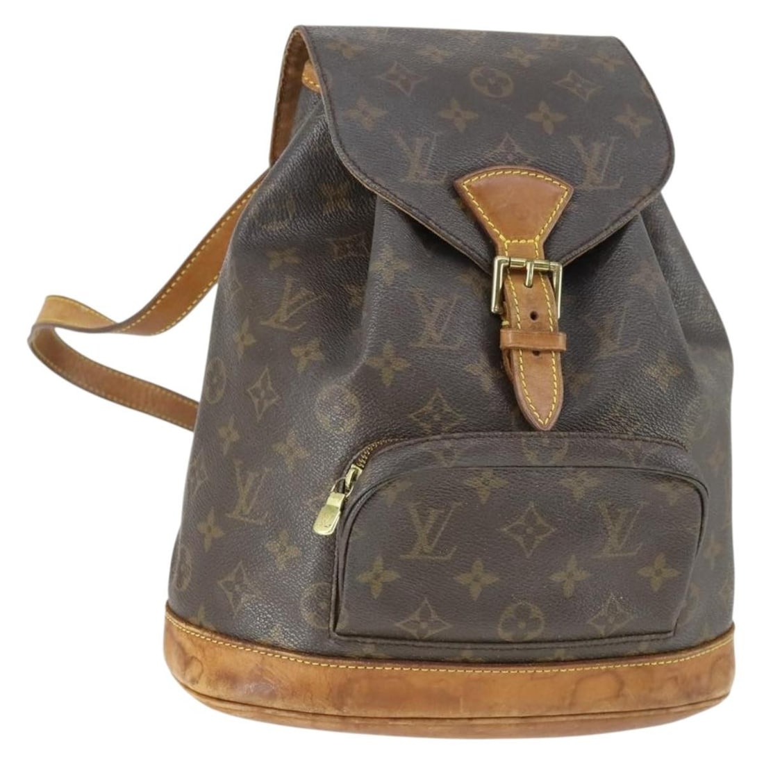 Louis Vuitton M51136 Montsouris MM Monogram Canvas Backpack: Louis Vuitton M51136 Montsouris MM Monogram Canvas Backpack Louis Vuitton Monogram Montsouris MM backpack in monogram canvas, made in France. This women's backpack is offered without the original box 