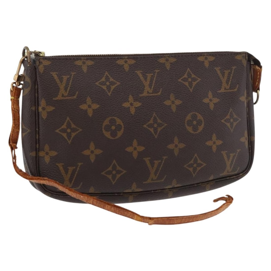 Louis Vuitton M51980 Pochette Accessoires Monogram Canvas Accessory Pouch: Louis Vuitton M51980 Pochette Accessoires Monogram Canvas Accessory Pouch Louis Vuitton Monogram Pochette Accessoires accessory pouch in Monogram canvas. This women's pouch is made in France and featu