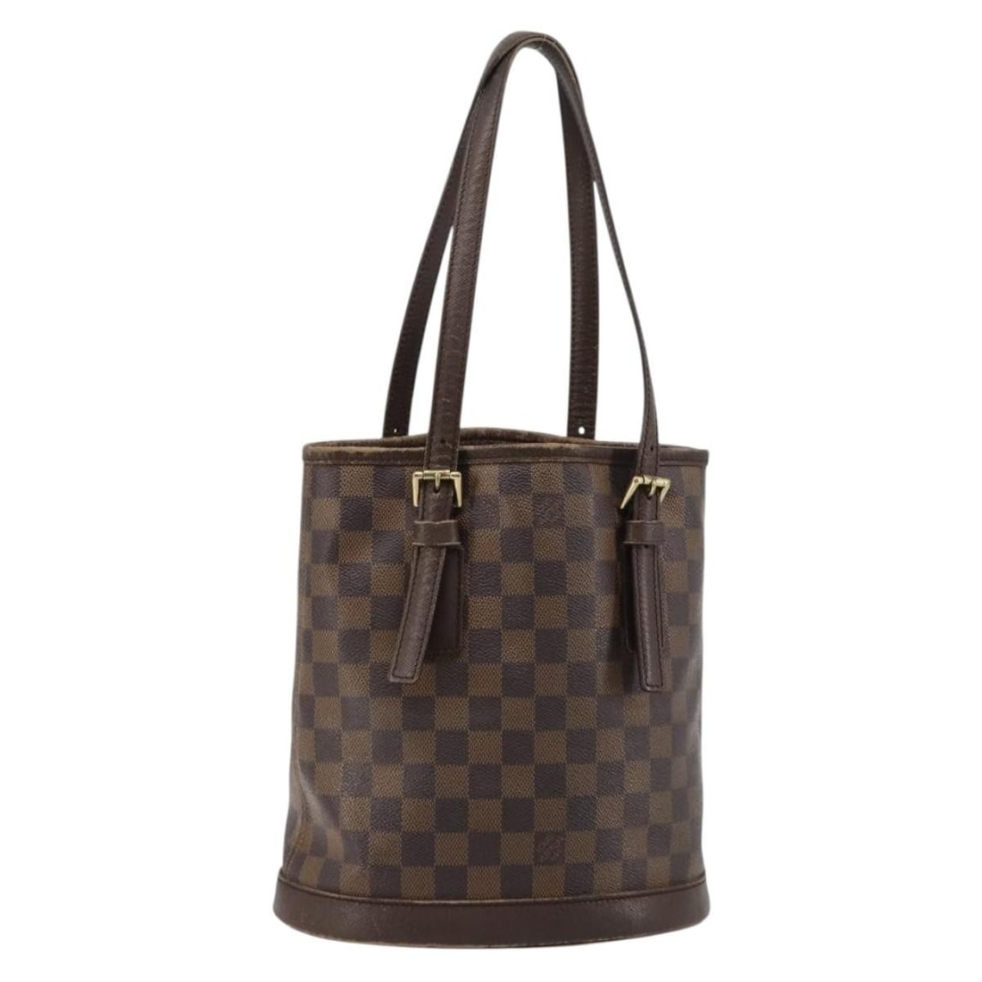 Louis Vuitton N42240 Marais Damier Ebene Canvas Shoulder Bag: Louis Vuitton N42240 Marais Damier Ebene Canvas Shoulder Bag Louis Vuitton Damier Ebene Shoulder Bag in Damier Ebene Canvas, made in France. This women's bag features a shoulder bag style with a strap