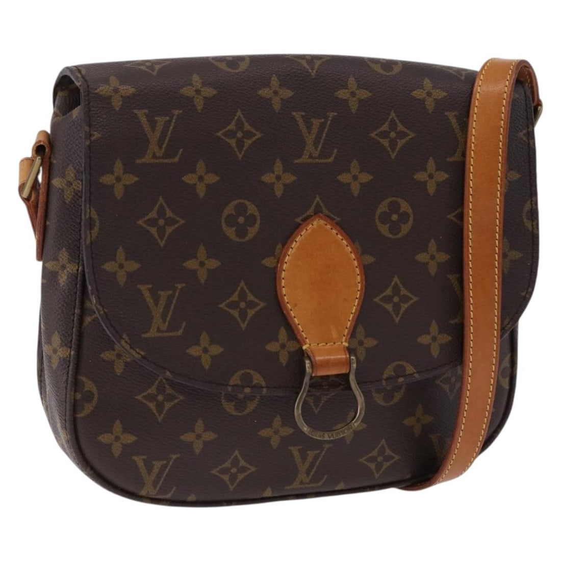 Louis Vuitton Saint Cloud GM Monogram Canvas Shoulder Bag M51242: Louis Vuitton Saint Cloud GM Monogram Canvas Shoulder Bag M51242 Louis Vuitton Saint Cloud GM shoulder bag in Monogram canvas, model M51242, made in France. This women's bag is offered as the item onl