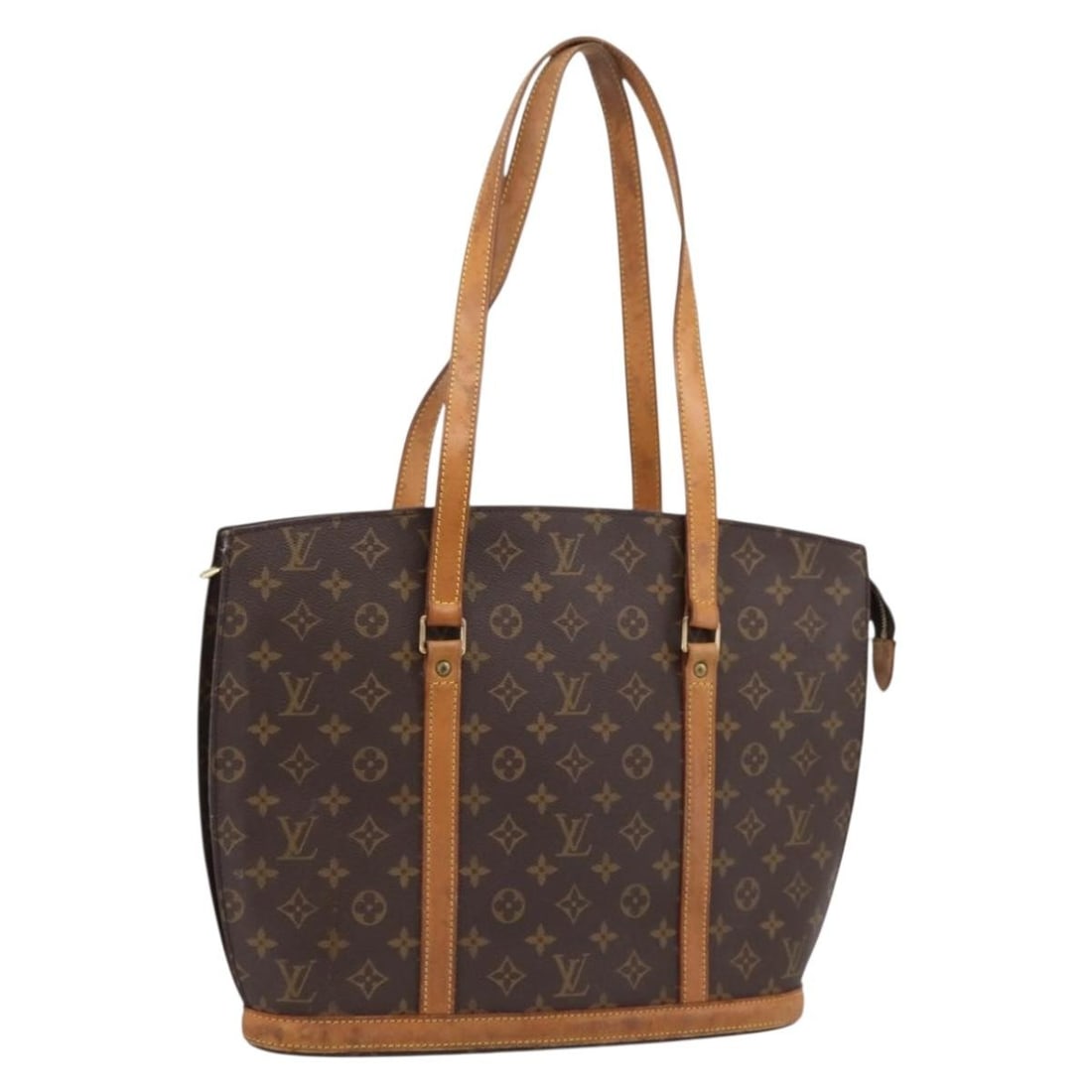 Louis Vuitton M51102 Babylone Monogram Canvas Tote: Louis Vuitton M51102 Babylone Monogram Canvas Tote Authentic Louis Vuitton Babylone tote bag in Monogram canvas, model M51102, made in France. This women's tote is offered as the bag only, without the