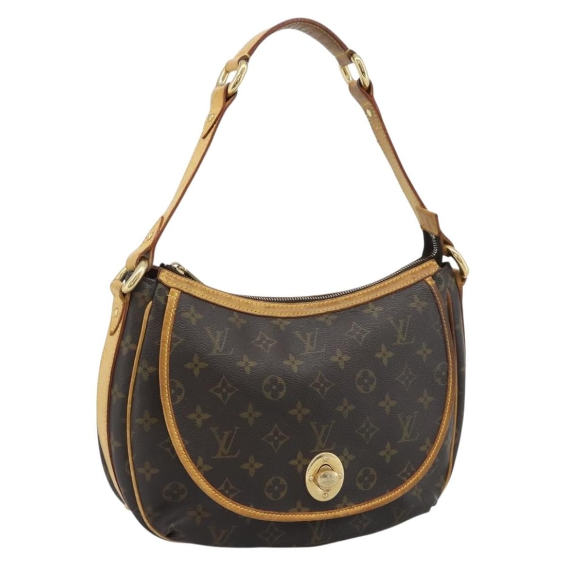 Louis Vuitton M40075 Tolum GM Monogram Canvas Shoulder Bag: Louis Vuitton M40075 Tolum GM Monogram Canvas Shoulder Bag Authentic Louis Vuitton Tolum GM shoulder bag in Monogram canvas. This women's bag was made in France and includes only the item shown; the o