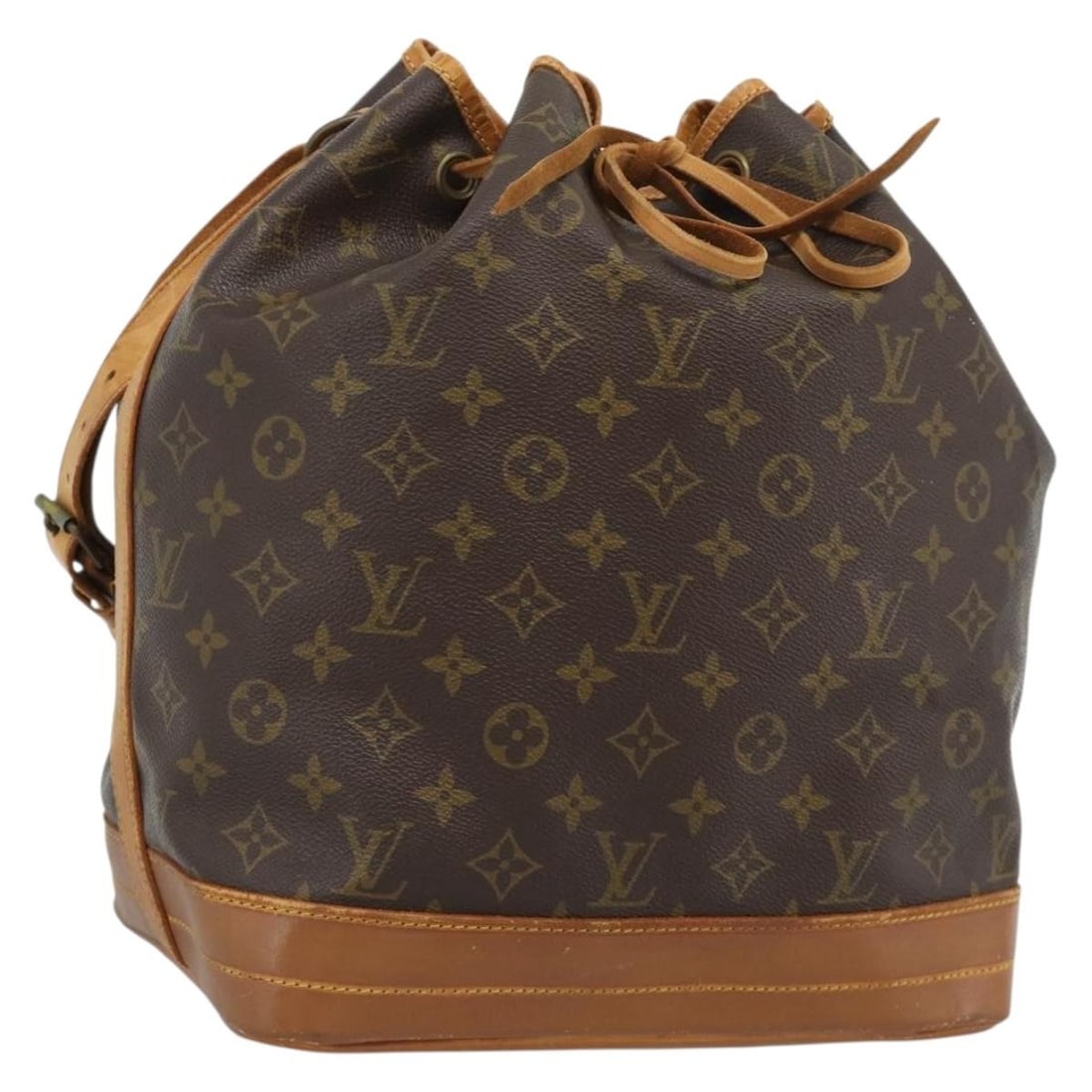 Louis Vuitton M42226 Petit Noe Monogram Canvas Shoulder Bag: Louis Vuitton M42226 Petit Noe Monogram Canvas Shoulder Bag Louis Vuitton Monogram Petit Noe shoulder bag in Monogram canvas, made in France. This women's bag has been customized with repainted leathe